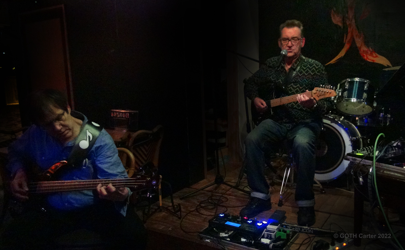 fans at GOTH CARTER'S LIVE FIRE CAFE OCT 14TH 2022